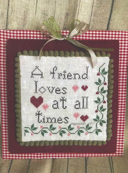 Friend Loves, A  88 W x 79 H by Romy's Creations 20-1379 YT