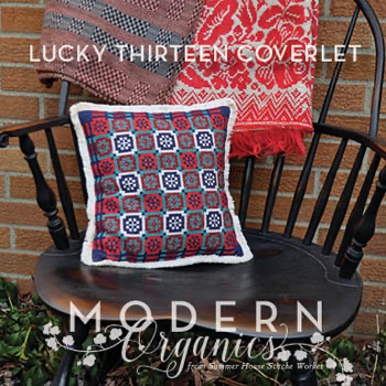 Lucky 13 Coverlet 119W x 119H by Summer House Stitche Workes 20-1781 YT