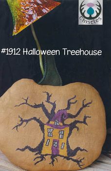 Halloween Treehouse 126 x 126 by Thistles 20-1443  YT
