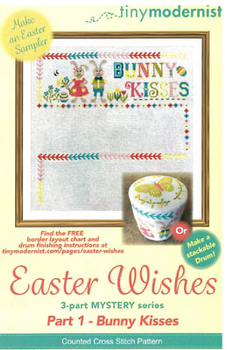 Easter Wishes - 1 (Bunny Kisses) 54h x 223w by Tiny Modernist Inc 20-1010 YT