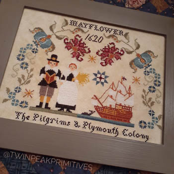 Pilgrims Of Plymouth 173W x 131H by Twin Peak Primitives 20-2041 YT