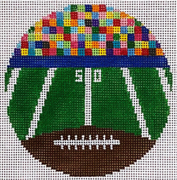 ZIA-170 Football Field Round 4" Round 18 Mesh ZIA DESIGNS Danji Designs