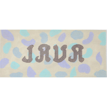 1003 JAVA 8.25 x 3.75 18 Mesh Canvas Art By Barbi