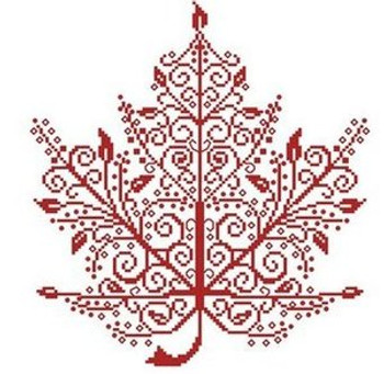 AAN141 Maple Leaf AAN139 Zucca Alessandra Adelaide Needleworks Counted Cross Stitch Pattern