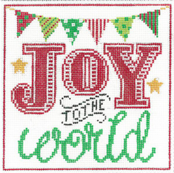 S-214 JOY To The WORLD 7x7 13 Mesh Rug Meredith Collection