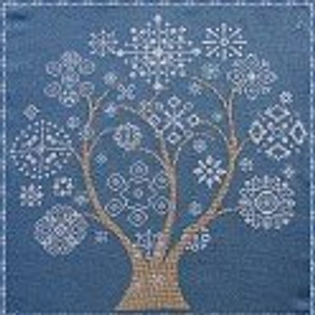 AAN122 Albero Della Neve Alessandra Adelaide Needleworks Counted Cross Stitch Pattern