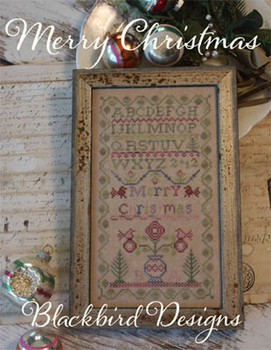 Merry Christmas by Blackbird Designs 77w x 140h 12-2659 