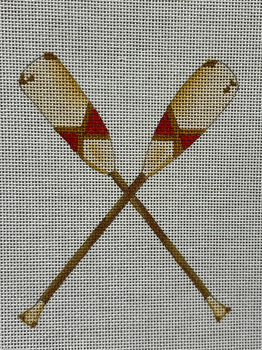 SF22 Oars Red 18M 5x5 Sara Fitz The Collection Designs