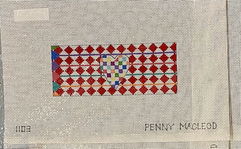 PM1103 Heart CC 5 1/4" x 2 1/4" Mesh Penny MacLeod The Collection Designs