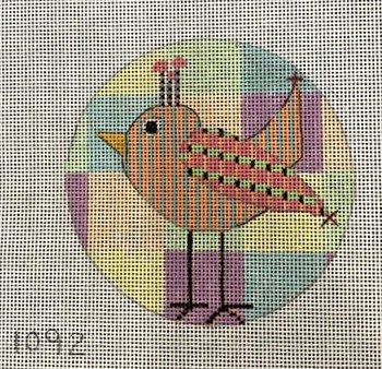 PM1092 Bird 4"rd 18 Mesh  Penny MacLeod The Collection Designs