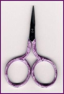 DD-SC-41 Purple Baby 2 1/2in Dinky-Dyes Scissors