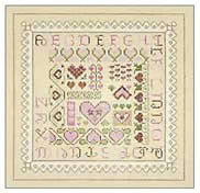 04 The Drawn Thread Linen and Lace 8.5 x 8.5 18 Mesh Egg Shell