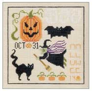 33 The Drawn Thread 6 x 6 inches 18 Mesh Egg Shell  Halloween Spot