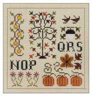 28 The Drawn Thread 18 Mesh Egg Shell Spot Of Autumn 5 x5