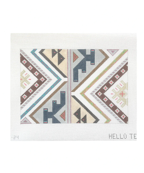 Hello Tess Designs HT24 The Tally Ho Textile​ 11”W x 8”H 13 Mesh