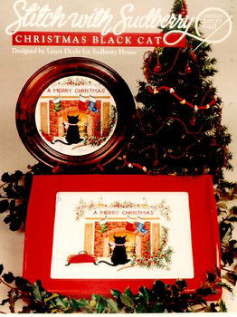 #60 Christmas Black Cats Sudberry