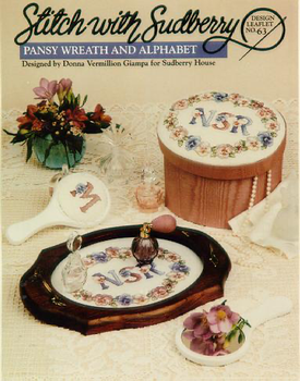 #63 Pansy Wreath & Alphabet Sudberry