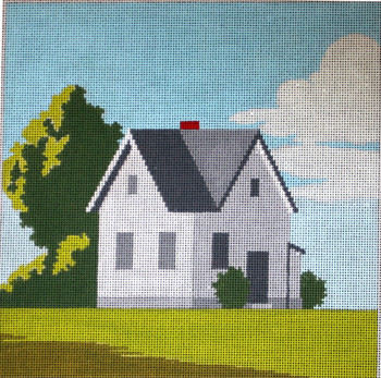 ASIT024	House 4	8X8	18 Mesh A Stitch In Time