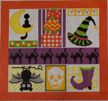 ASIT245	Halloween		12X11	 13 Mesh A Stitch In Time