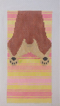 AF103	Corgi  EGC 3.25" x 7"13 Mesh Anne Fisher Needlepoint, llc