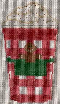 RD 238 Gingerbread 18M Rachel Donley Needlepoint Designs