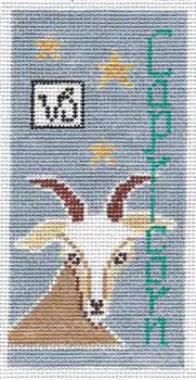 Zodiac Capricorn 3.75 x 7 13 Mesh Doolittle Stitchery EZ112