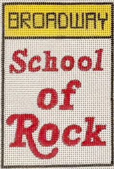 HO3035 SCHOOL OF ROCK 3 X 4.5, 18 MESH Raymond Crawford Designs