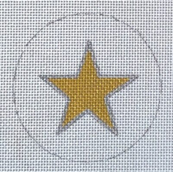 HO3075 FIVE POINTED STAR  4.5 inch 13 Mesh Raymond Crawford Designs