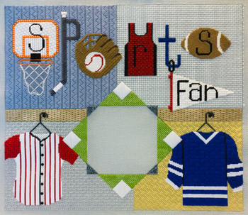 Children Sports Scrapbook 11.75” x 12.5” 18 Mesh Sew Much Fun