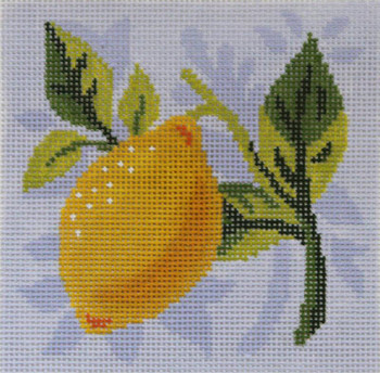 AC082 FRUIT SQUARE: LEMON 4x4 18 Mesh Abigail Cecile