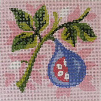 AC087 FRUIT SQUARE: FIG 4x4 18 Mesh Abigail Cecile