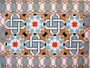 70354 Azulejos Ethnic 16 X 12 18 Unique New Zealand Designs Needlepoint