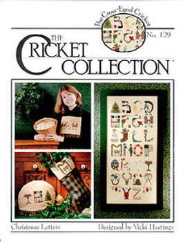 Christmas Letters #129 Cross Eyed Cricket, Inc.  8158 