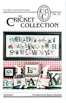 Alphabet #32 Cross Eyed Cricket, Inc. 4868 