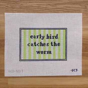 SCT Designs (KCN) KCD5017 Early Bird Catches the Worm 5" x 7 1/4" 13 Mesh