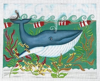 LL-BH01 Whale 10x8 18 Mesh LoriLynn Simms