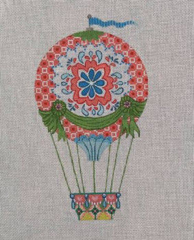 NT-BL02 Hot Air Balloon: Blessed  5x8.5 18 Mesh Nichole Tamarin