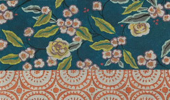CL006 floral pattern clutch 12x7 13 Mesh Colors of Praise 