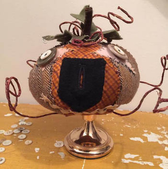 Prim Pumpkin Make Do by Dames Of The Needle 19-1916