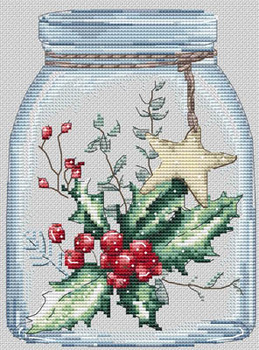 Holly Jolly Bottle by Les Petites Croix De Lucie 20-2999