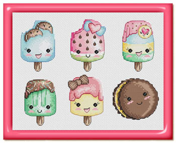 Kawaii Lollipops by Les Petites Croix De Lucie 20-2298