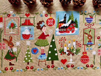 Natale E Christmas Eve 265w x 147h by Lilli Violette 20-2869