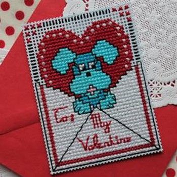 My Sweet Valentine 33 x 45 by Luhu Stitches 21-2124 YT