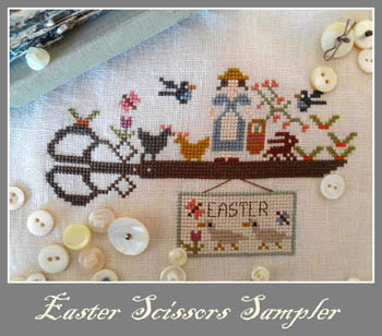 Easter Scissors Sampler by Nikyscreations 20-1254