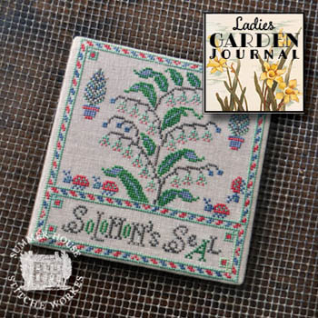 Ladies Garden Journal 3 - Solomon's Seal 89w x 90h by Summer House Stitche Workes 20-2081 YT