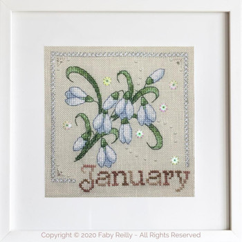 Anthea Calendar - January Faby Reilly Designs