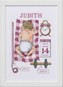 920850 Judith Birth Announcement Kit Permin 