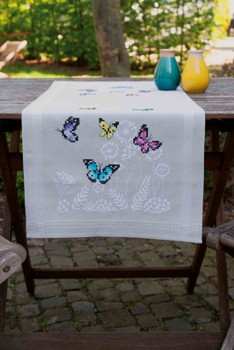 PNV178537 Vervaco Butterfly Dance Table Runner