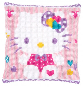 PNV172807 Vervaco Hello Kitty Pastel Cushion