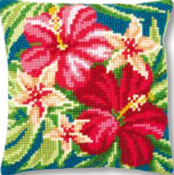 PNV179963 Vervaco Botanical Flowers - Cushion